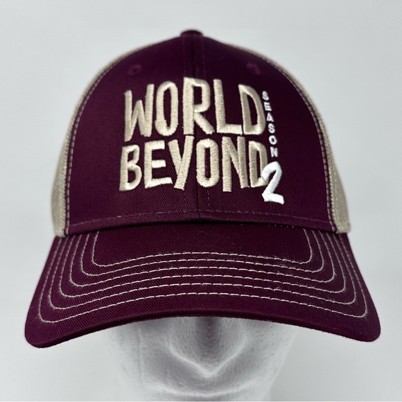 The Walking Dead World Beyond Season 2 Trucker Mesh Snapback Baseball Hat Cap - Picture 1 of 10